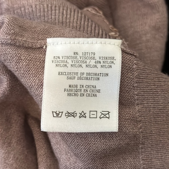 Jenny Yoo sequence embellished 3/4 sleeve sweater - Picture 6 of 9